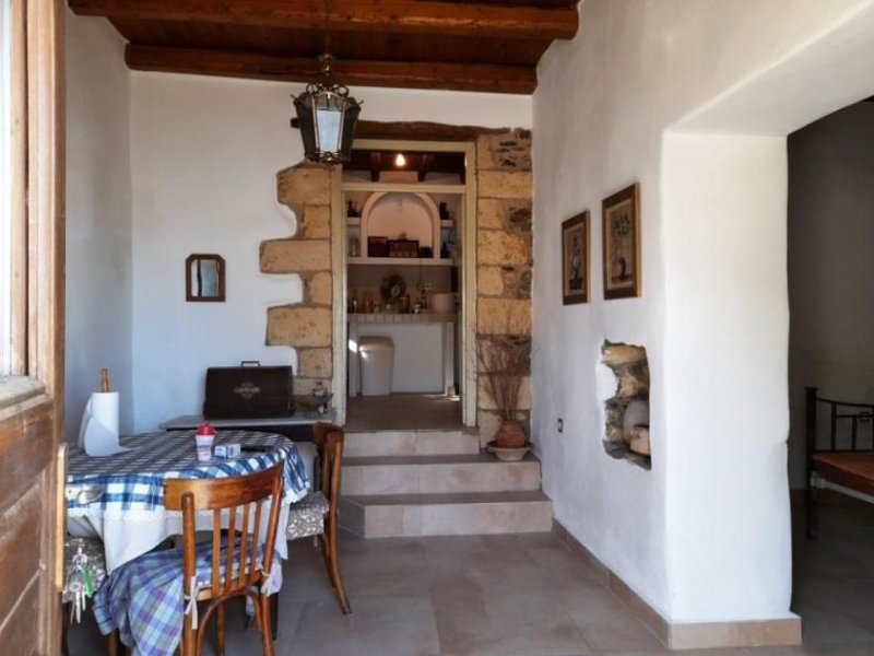 Chamaizi Ostkreta, Chamaizi:Traditionelles Steinhaus mit Meerblick zu verkaufen Haus kaufen